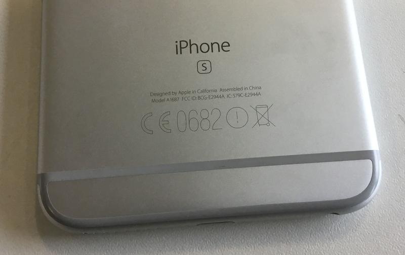 Find serial number iphone 6s plus