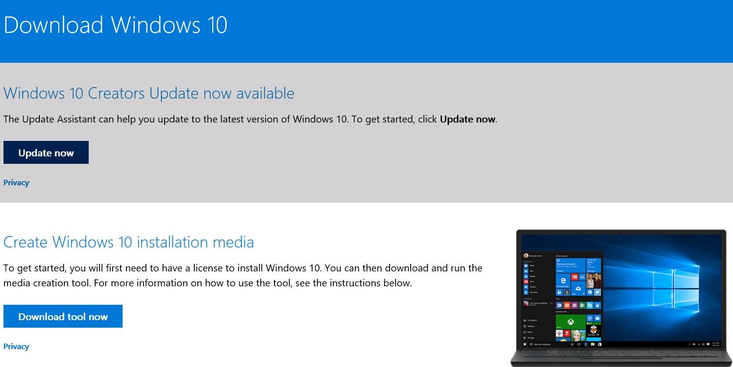 Windows update download 1809